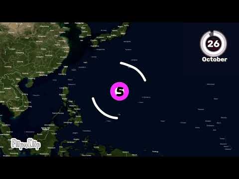 Track of Super Typhoon YUTU {2018}