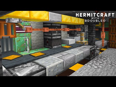 I Made a Realistic Conveyor Belt! :: Hermitcraft S9