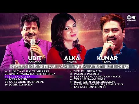 90s Songs Forever | Best Of Udit Narayan, Alka Yagnik, Kumar Sanu Songs