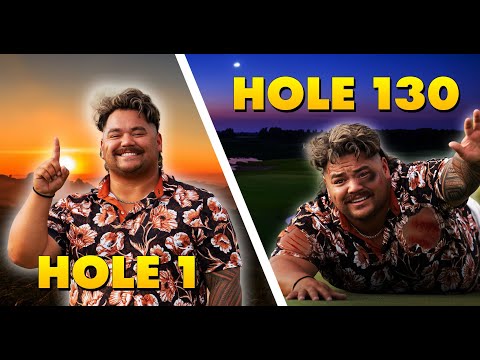 I played 130 Holes in one day...