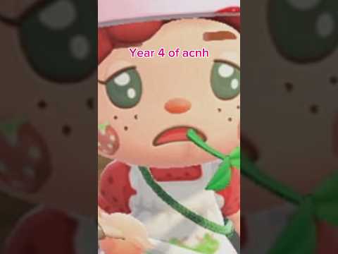 Animal Crossing through the years… 2020-2024 | ACNH | new horizons | look a strawberry!