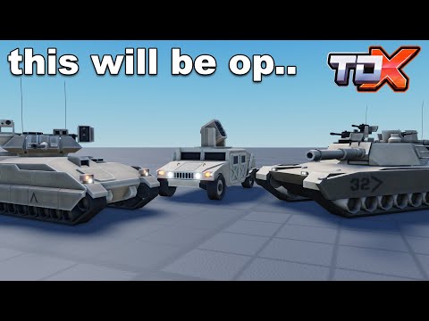 TDX Devlog #1 Armored Factory Tower | ROBLOX