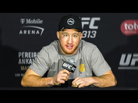 Justin Gaethje Post-Fight Press Conference | UFC 313