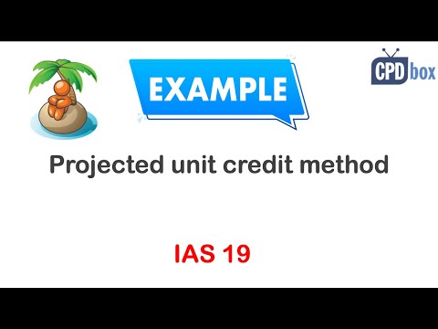 Projected Unit Credit Method (IAS 19) with Example