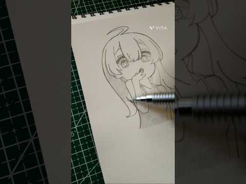 Drawing Honey pie girl || #honeypiememe #honeypie #animegirl #shorts #youtubeshorts