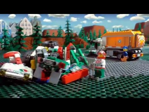 【CM】LEGO city "はたらくくるま"