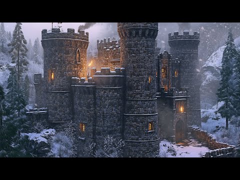 Winter Fantasy Castle - Celtic Instruments | Medieval Music For Relaxation, Sleep & Healing