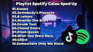 PLAYLIST SPOTIFY GALAU SPED UP + REVERB☕