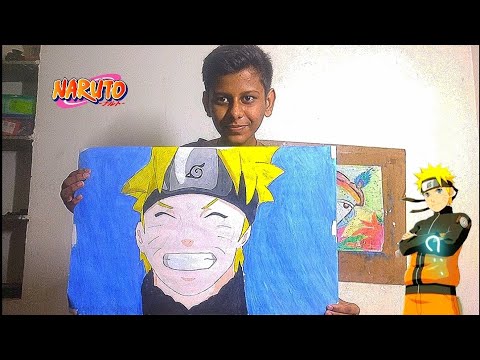 NARUTO painting /The wall of art