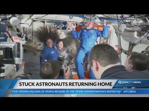 Stuck astronauts closer to returning home