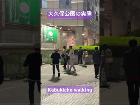 大久保公園の実態を調査　 #大久保公園 　#歌舞伎町　#kabukicho