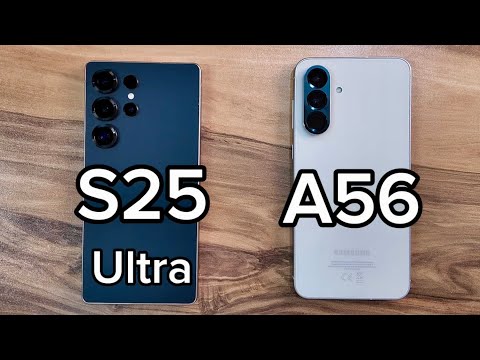 Samsung Galaxy A56 vs Samsung Galaxy S25 Ultra