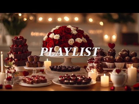 𝐏𝐥𝐚𝐲𝐥𝐢𝐬𝐭 | Valentine's Day Jazz 💝 Cozy Love & Chocolate Cafe Ambience