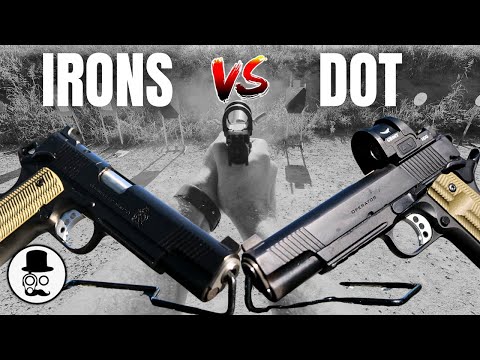 Red Dots on Pistols: How much better are they than irons?