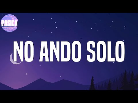 Miky Woodz - No Ando Solo  (Letra/lyrics)