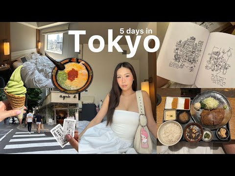 5 days in Tokyo🗼Ginza, Harajuku, Shibuya, viral restaurants/cafes, trendy shops (full itinerary)