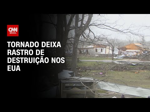 Americano grava passagem de tornado no Mississipi (EUA) | AGORA CNN