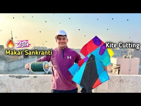 🔥Kite Cutting On 2024 Makar Sankranti | Kite Cutting | Kite Fighting | Kite