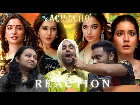 Achacho - Promo Song | Reaction | Aranmanai 4 | Tamannaah | Raashii Khanna | Hiphop Tamizha