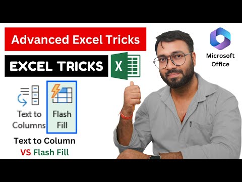 Text to Column Vs Flash Fill Ms Excel