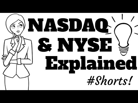 #Shorts What is NYSE and NASDAQ? - Stock Market Basics