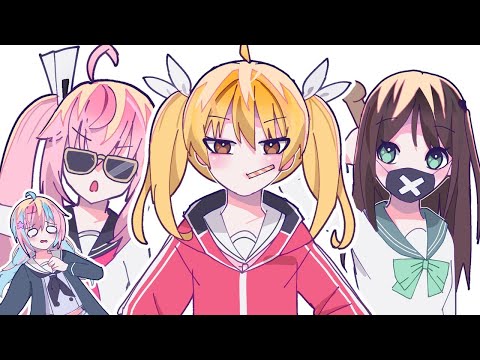 after school sweet gang animation | Blue archive #블루아카이브 #ブルーアーカイブ