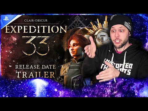 CLAIR OBSCUR: EXPEDITION 33 RELEASE DATE TRAILER REACTION | PS5 Games