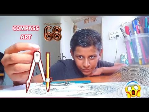 Thalapathy 68 drawing (compass art) /Thewallofart