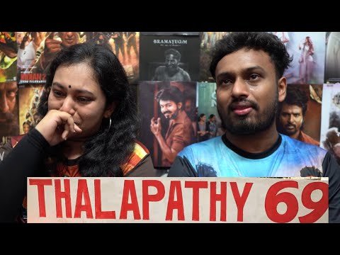 The Love for Thalapathy REACTION | Thalapathy 69 Announcement | Thalapathy Vijay