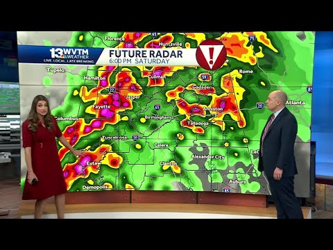 Alabama Alert Day: Overnight storms could produce tornadoes, and a tornado outbreak forecast for ...