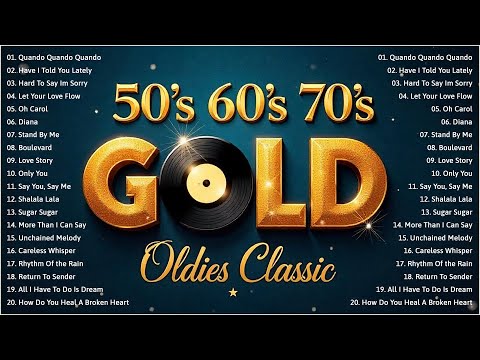 Roy Orbison, The Platters, Neil Sedaka, Paul Anka, The Marvelettes - Super Oldies Of The 50s 60s 70s