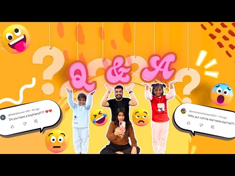 Apke Sawalo🤔 Ke Jawab 😱 | Kittu Or Ruhi Mere Kya Lagte Hai | My First Q&A