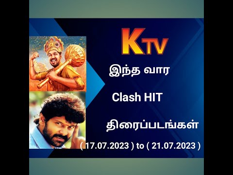 K TV This week Clash Hit Movies | Television news | Family Entertainment