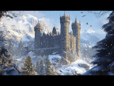 Celtic Fantasy Music - Castle of Winter, Snowy Castle, Beautiful, Enchanting, Magical, Relaxation