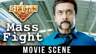 Singam 3 - Best Fight Scene | Suriya |  Anushka Shetty |  Shruti Haasan