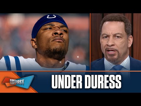 Anthony Richardson is Under Duress as Colts' franchise QB debate heats up | NFL | FIRST THINGS FIRST