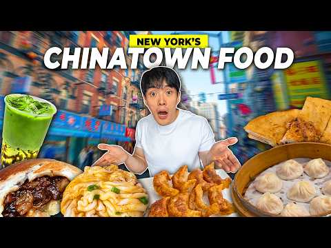 AMAZING Foods in New York's Chinatown!