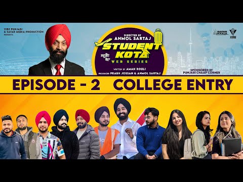 Student Kota I Episode 2 - College Entry | Latest Punjabi Web Series 2022