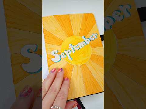 September Cover Page #art #bujo #bulletjournal #bujosetup #coverpage #drawing #lettering #planner