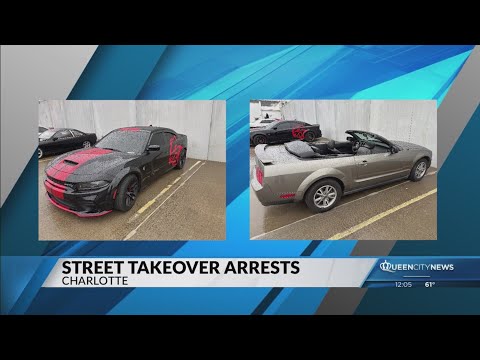 Innocent bystander shot, 2 arrested after weekend Charlotte street takeovers