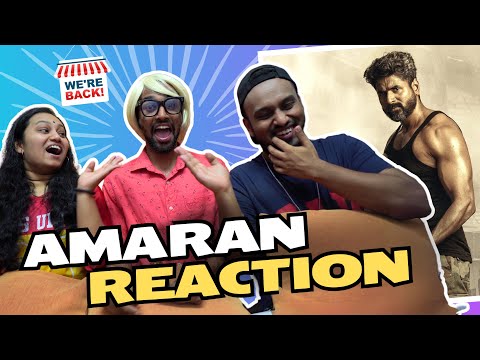 AMARAN TEASER REACTION | Ulaganayagan Kamal Haasan | Sivakarthikeyan | Rajkumar | GV Prakash