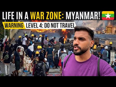 Inside Yangon: Surviving Myanmar Civil War! 🇲🇲