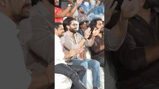 Yuvasamrat #NagaChaitanya & Team #Thandel at the CCL Match rooting for the Telugu Warriors ❤‍🔥