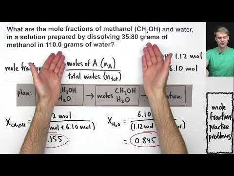 Mole Fraction Practice Problems