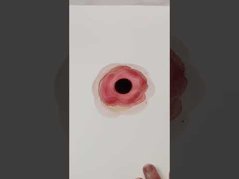 The Easiest Way To Create An Alcohol Ink Rose