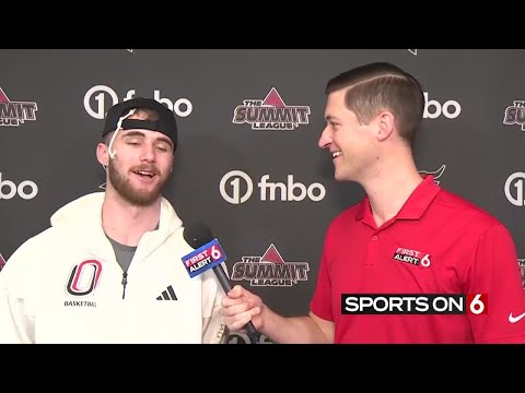 Omaha guard Tony Osburn on reaching first NCAA Tournament in program history