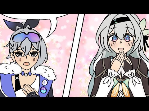 Silver Wolf Cares About Firefly (Honkai Star Rail)