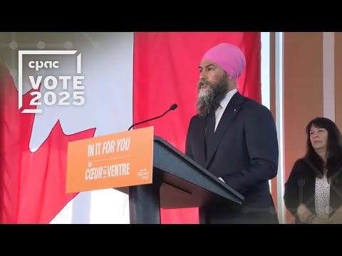 Jagmeet Singh launches NDP election campaign – March 23, 2025