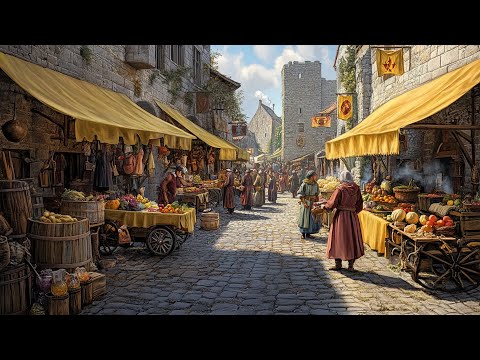 Medieval Market - Medieval Folk Music - Celtic Fantasy Music - Relaxing Music for Stress Relief