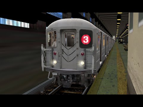 OpenBVE: R62 3 Train from Harlem 148th Street Lenox Terminal to New Lots Avenue